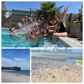 Gîte Les Eaux du Moulin piscine chauffée et jacuzzi